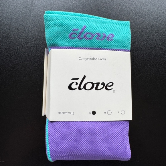 NWT Clove Compression Socks, Small (W5-8.5), Aurora | Nurse Medical Travel - Picture 3 of 4